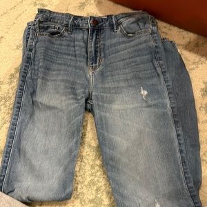 Hollister blue jeans